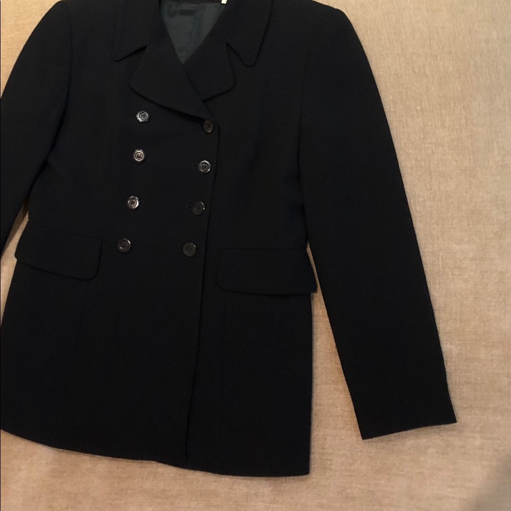 Vintage Ann Taylor Double Breasted Fully Lined Bl… - image 4